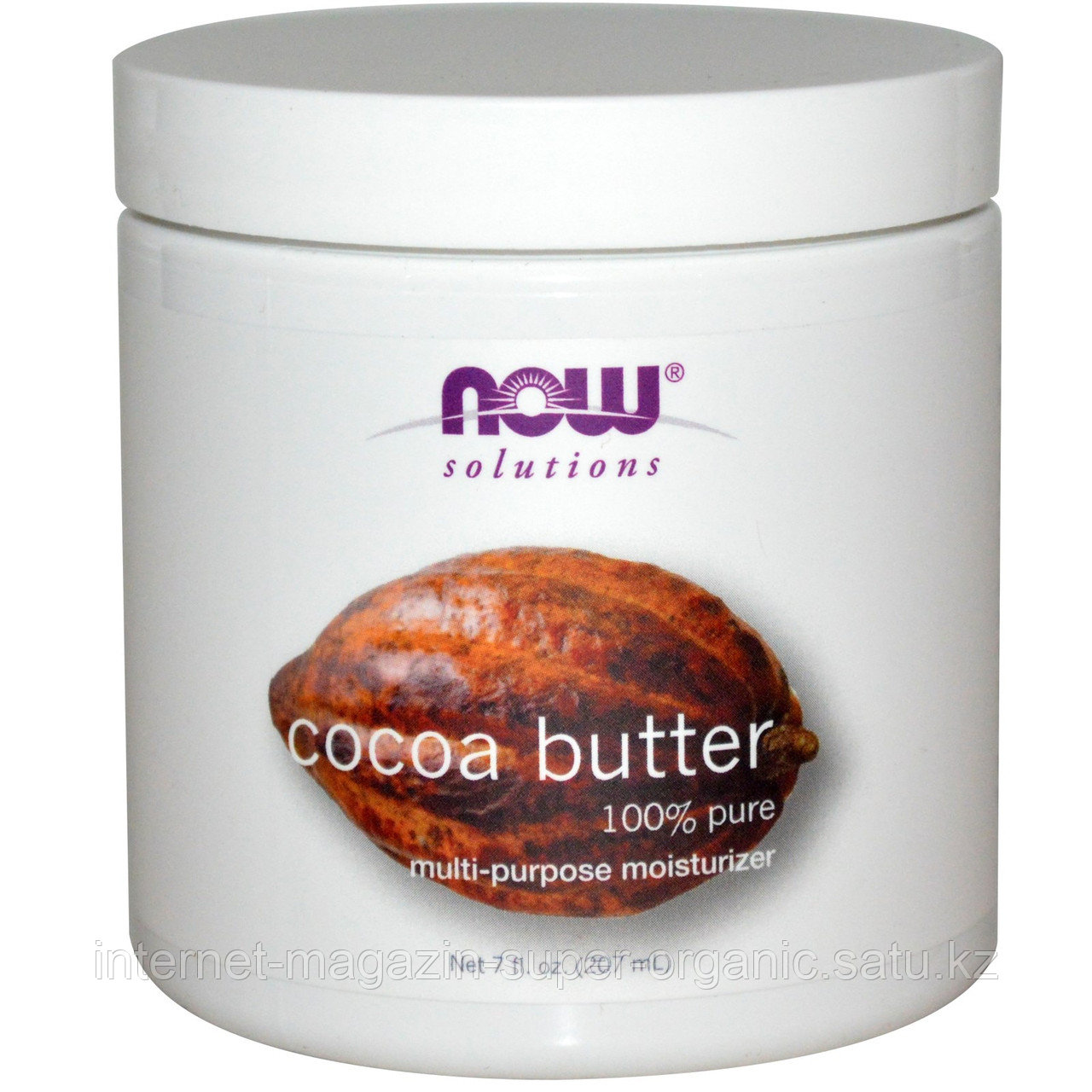 Масло какао (Solutions), 7 жидких унций (207 мл), Now Foods