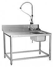 Стол предмоечный СПМП-7-4 для туннельных посудомоечных машин МПТ-1700 и МПТ-1700-01