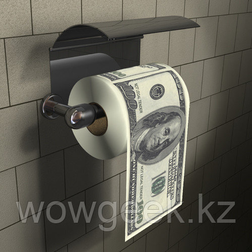 Туалетная бумага доллар