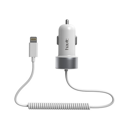 Автомобильное зарядное устройство HAVIT UC-282 Lightning USB, фото 2