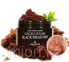 Какао пиллинг-скраб от черных точек / The Skin House Cacao Sugar Black Head Off 50g.