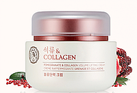 Лифтинг крем для глаз с гранатом и коллагеном The Face Shop Pomegranate and Collagen Volume Lifting Eye Cream