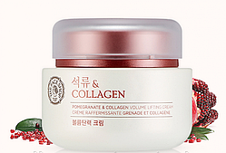 Лифтинг крем с экстрактом граната и коллагеном The Face Shop Pomegranate and Collagen Volume Lifting Cream