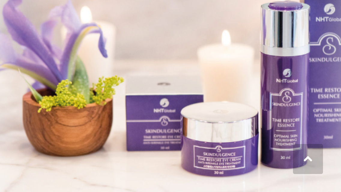 Эссенция и Крем для кожи вокруг глаз Time Restore от Skindulgence®