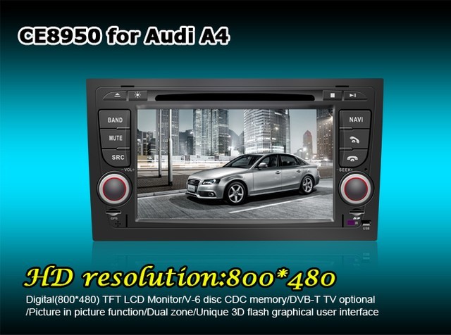 Штатное головное устройство Audi A4 2007 WINCA