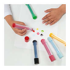 Штампы детские МОЛА 6 шт. разные цвета ИКЕА, IKEA, фото 3