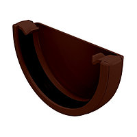 Заглушка желоба универсальная, коричневый, Holzplast, фото 1