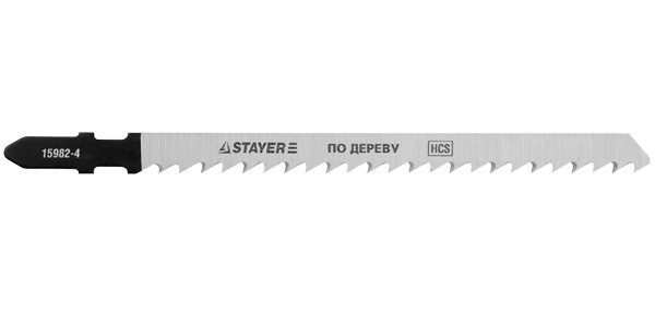 Пилки STAYER "PROFI" -4 для электролобзика, 2 шт