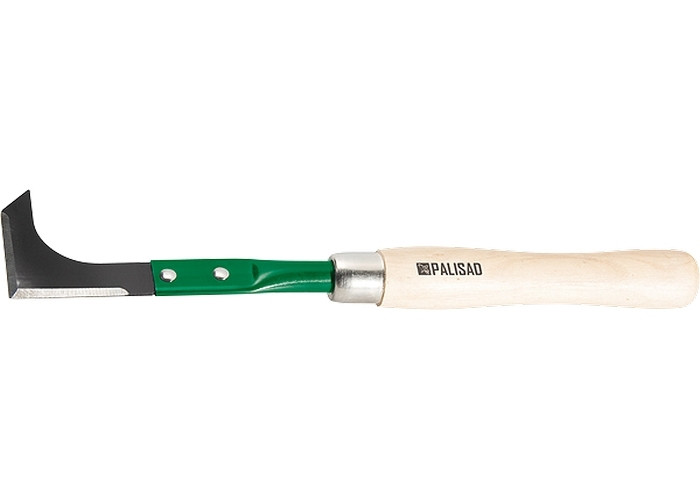 Садовый универсальный нож для подрезки сорняков с деревянной ручкой 330 мм PALISAD 62324 (002) - фото 1 - id-p43322415