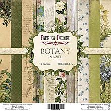 Набор бумаги "Botany summer", 30,5 Х 30,5 см