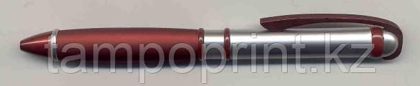 Metal ball pen, satin chrome barrel