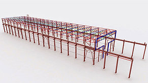 Строительство производственных зданий из металлических конструкций