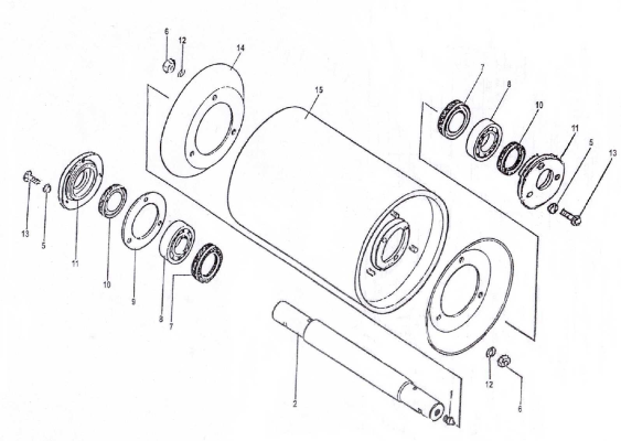БАРАБАН НАТЯЖНОЙ ЗА 03.030А, фото 1