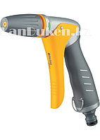 Пистолет распылитель из металла курок спереди, 3 режима полива, прорезиненная ручка PALISAD LUXE 65164 (002)