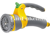 Пистолет распылитель с плавающей головкой, 9 режимов полива, прорезиненная ручка PALISAD LUXE 65168 (002)