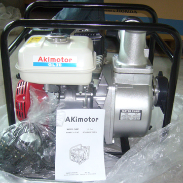 Мотопомпа бензиновая Akimotor GL20 для средне загрязненной воды