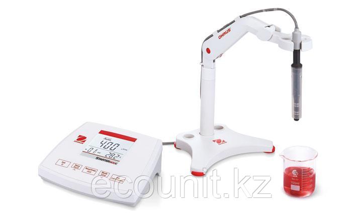 Ohaus Ohaus ST3100-F Лабораторный pH/ОВП метр с электродом и держателем (ГосРеестр) 30137433