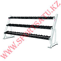 Трёхрядная стойка для гантелей