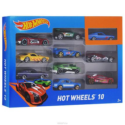 Набор моделек «Hot Wheels», 10 шт, металлические, в коробке, фото 2