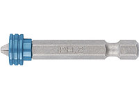 Бита PH 2x50 мм с ограничителем и магнитом, для ГКЛ, S2//Gross