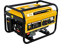 Генератор бензиновый GE 2500, 2,5 кВт, 220В/50Гц, 15 л, ручной старт// DENZEL