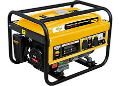 Генератор бензиновый GE 2500, 2,5 кВт, 220В/50Гц, 15 л, ручной старт// DENZEL