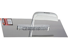 Гладилка из нержавеющей стали, 480 х 130 мм, деревянная ручка// MATRIX