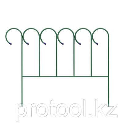 Заборчик Садово-парковый «Барашек» 0,7х0,9м// Россия, фото 2