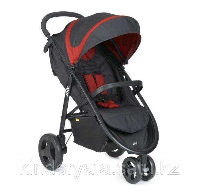 Коляска прогулочная трехколесная Joie Litetrax 3 Black Chili