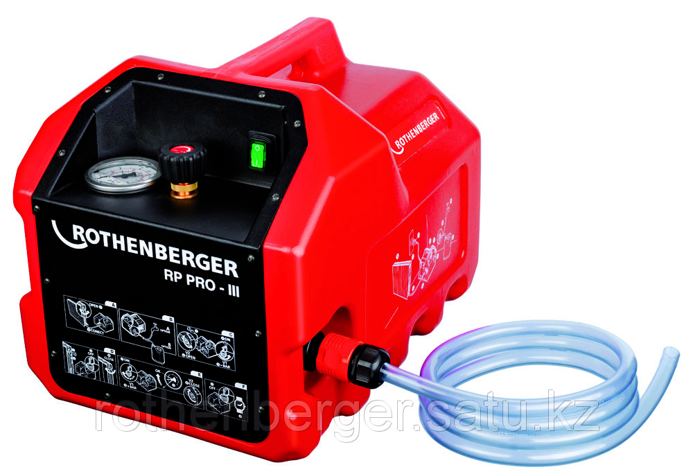 Электрический опрессовщик RP PRO III Rothenberger, гидропресс испытательный, гидропресс электрический, тестер - фото 1 - id-p2612375