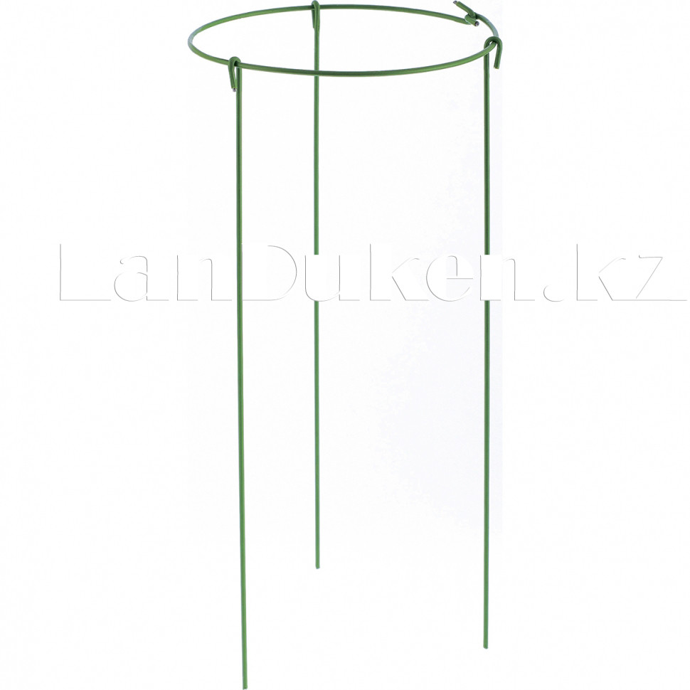 Опора для растений круглая металлическая в пластике 45 см, диаметр 21 см (3 шт) PALISAD 644065 (002)