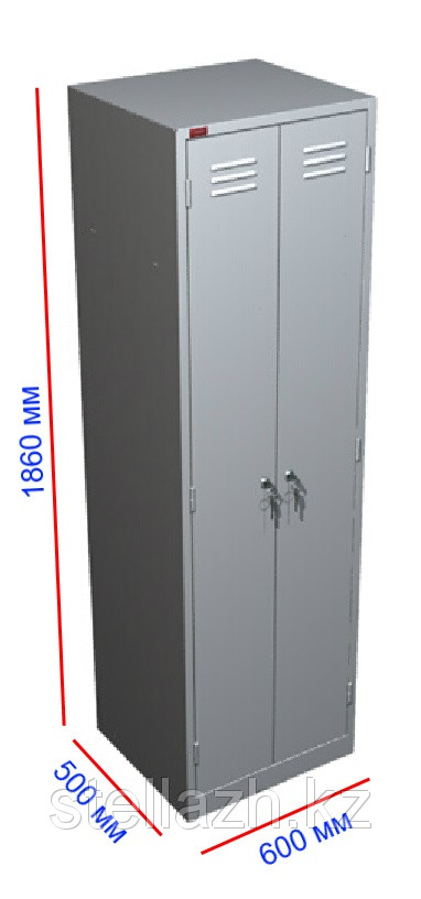 Металлический шкаф для одежды ШРМ 22 - фото 3 - id-p2613012