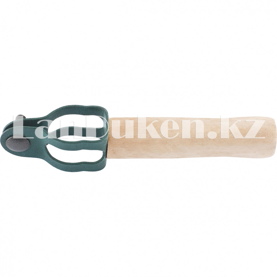 Ручка для косовищ деревянная с металлическим креплением 145 см с рукоятками СИБРТЕХ 63503 (002)