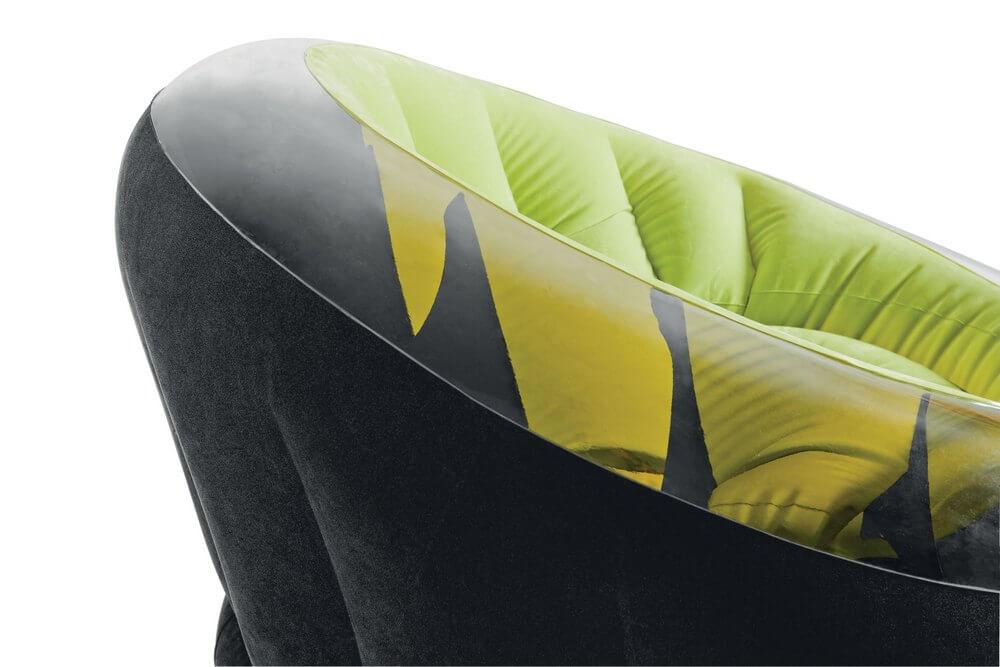 Надувное кресло Intex 68582 Зеленый (Габариты: 112 х 109 х 69 см) - фото 5 - id-p54378221