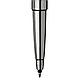 Ручка-роллер Parker Vector Т03, цвет Steel, стержень Mblue, в фирменном футляре , фото 3