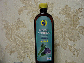Льняное масло омега-3