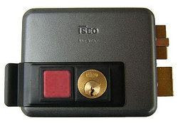 Замок электромеханический накладной с ригелем открывание вовнутрь вправо ISEO 531210605