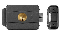 ISEO 505604 замок электромеханический накладной без кнопки универсальный открывание вовнутрь