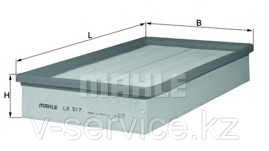 Фильтр воздушный LX 517