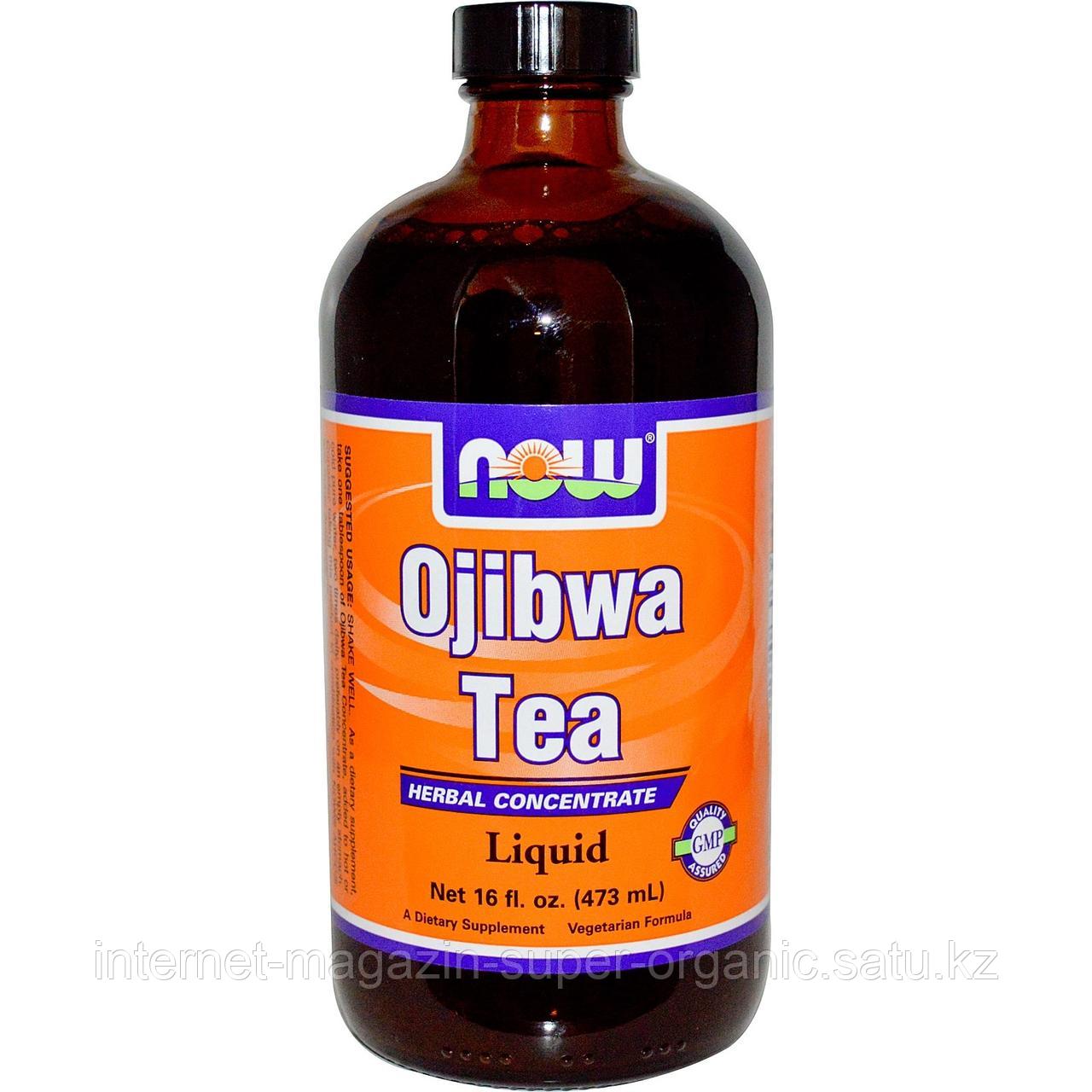 Жидкий экстракт чая Оджибва, 16 унций (473 мл), Now Foods