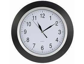 Черные настенные часы 
