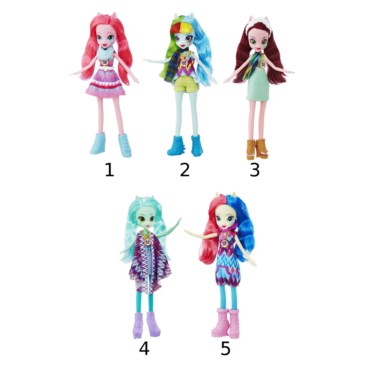 Игрушка Hasbro Equestria Girls кукла "Легенда Вечнозеленого леса", в ассорт.
