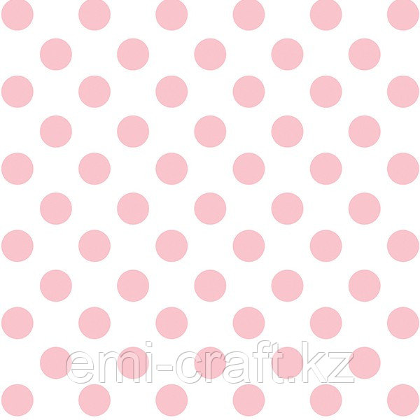 Лист ацетатный с розовыми фольгированными кругами Pink Foil Dots