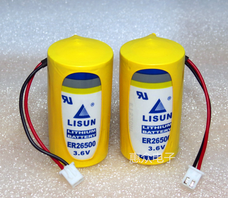 Батарейка 3.6v  ER26500 LISUN с коннектором jst1