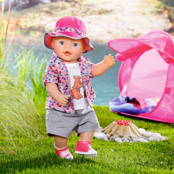 Игрушка BABY born Одежда для отдыха на природе, кор.