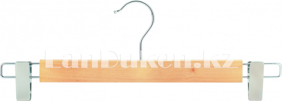Вешалка деревянная с зажимом ELFE 92919 (002)