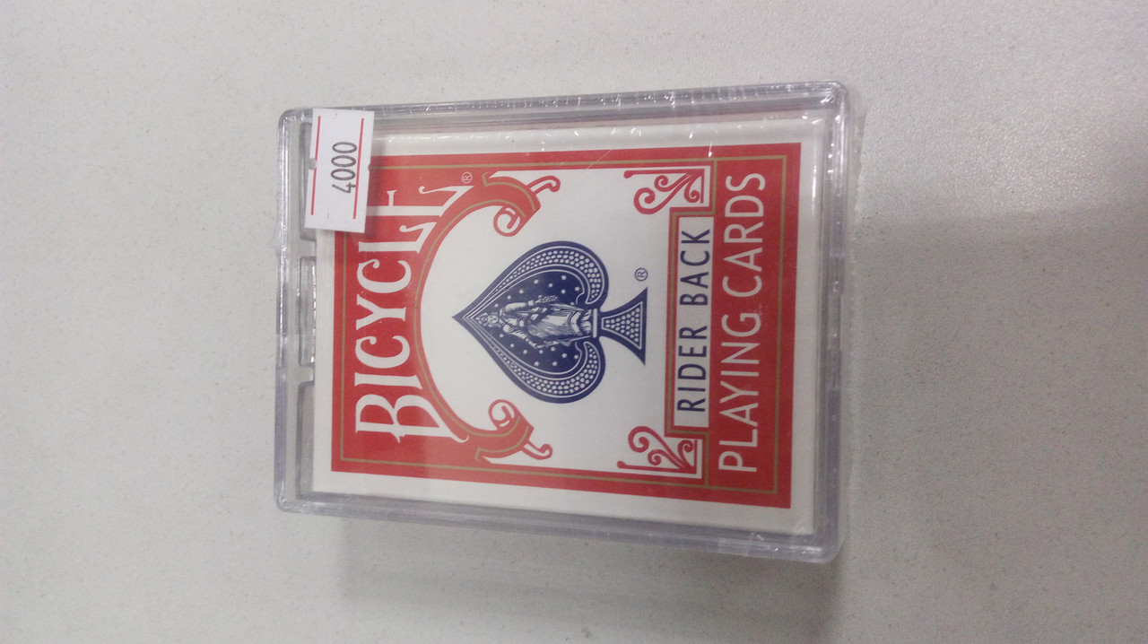 Фокусные карты Bycicle Rider Back playing cards
