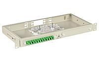 Кросс оптический 1U 12 SC/APC (укомплектованный)