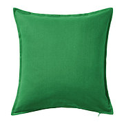 Чехол на подушку 50х50 ГУРЛИ зеленый ИКЕА, IKEA 