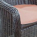 Обеденный комплект мебели из искусственного ротанга Оливия (стол + 4 кресла), фото 5